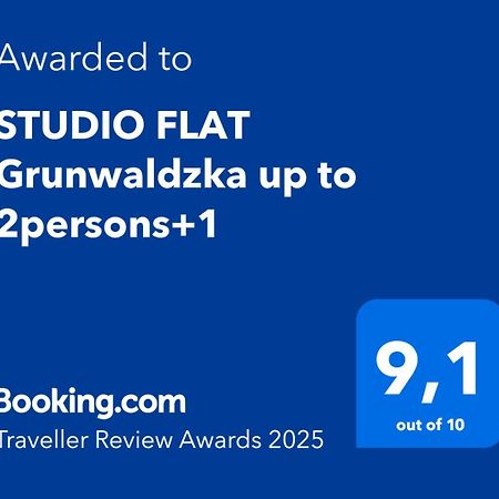 Studio Flat Grunwaldzka Up To 2Persons+1 Wrocław Exterior foto